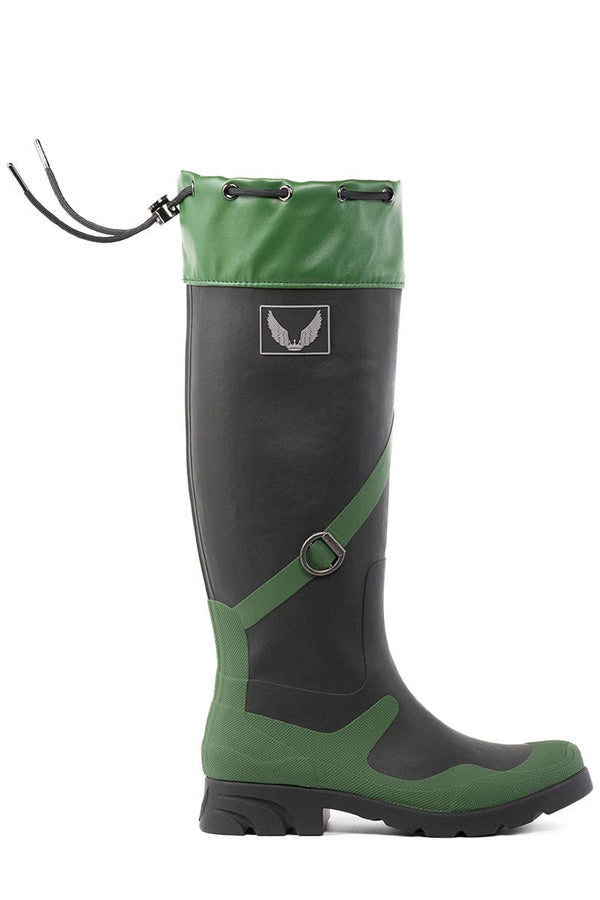 Green Glamazons Rubber Boots 